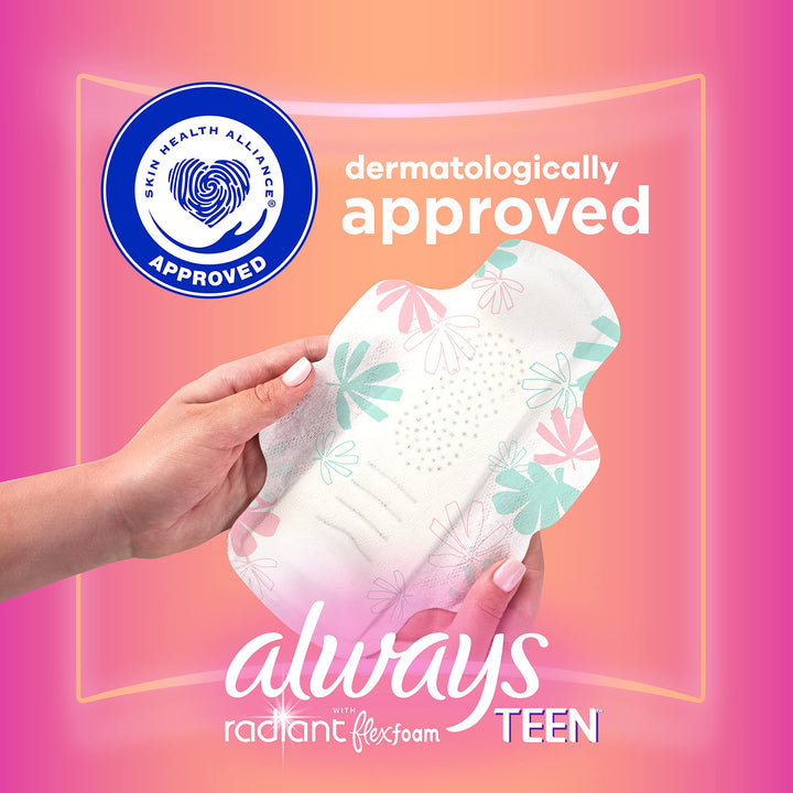 Totally Teen Radiant Infinity Pads, 14 Count
