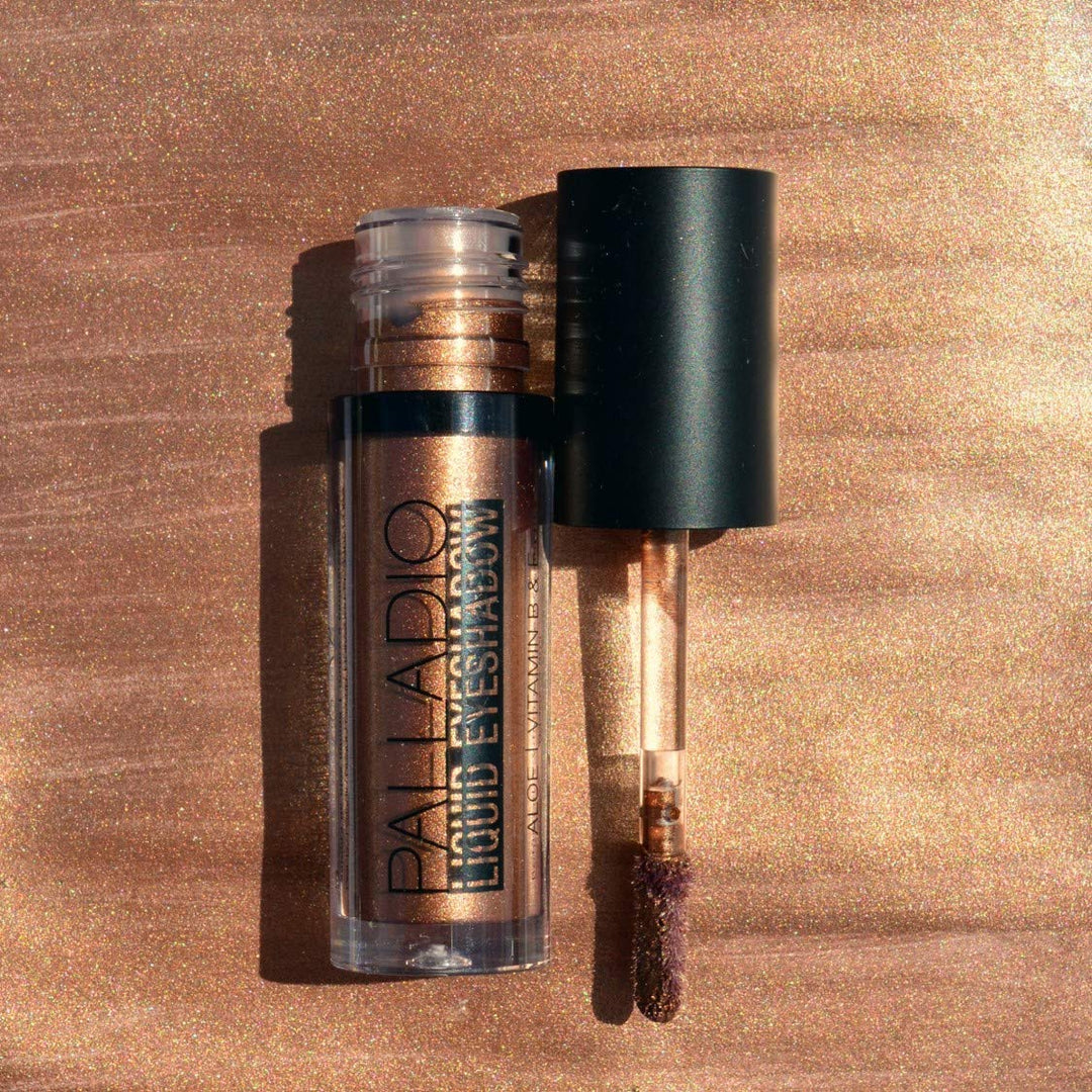 Liquid Eyeshadow, creamy shimmery formula that instantly adheres to the eyelid with flexible applicator wand for over 8 hours of smudge and crease-proof wear (Jasper)
