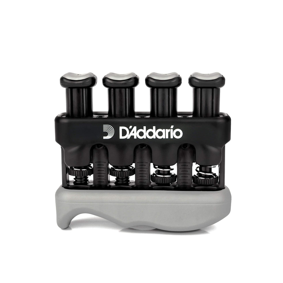 D'Addario Accessories Hand Exerciser–Improve Dexterity and Strength in Fingers, Hands, Forearms- Adjust Tension Per Finger– Simulated Strings Help Develop Calluses- Comfortable Conditioning