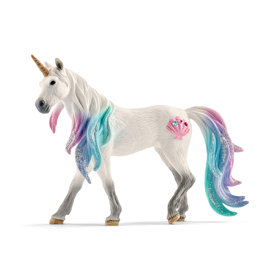 bayala Animal Figurine, Unicorn Toys for Girls and Boys 5-12 years old, Sea Unicorn Mare