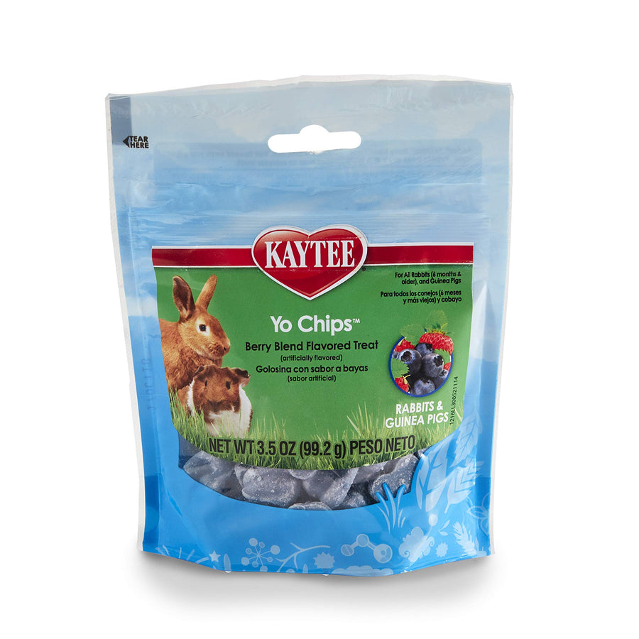 Yo Chips for Rabbit & Guinea Pig - Mixed Berry 3.5 oz