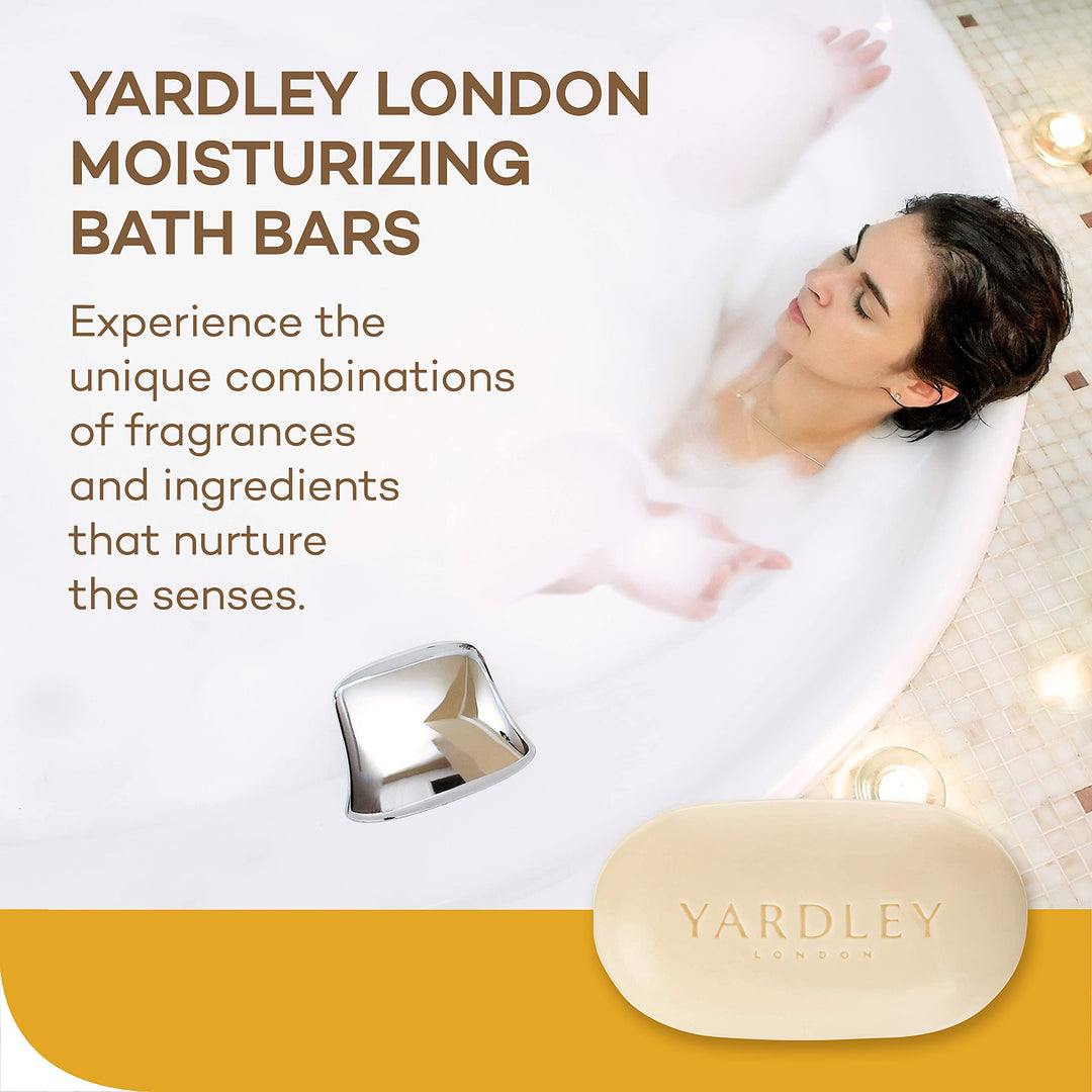 London Lemon Verbena Naturally Moisturizing Bath Bar, 4 ounce