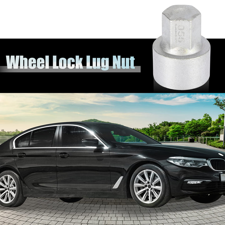055 Car Wheel Lock Lug Nut Anti Theft Lug Nut Screw Removal Socket Key Wheel Lock Key for BMW 3 5 7 Series