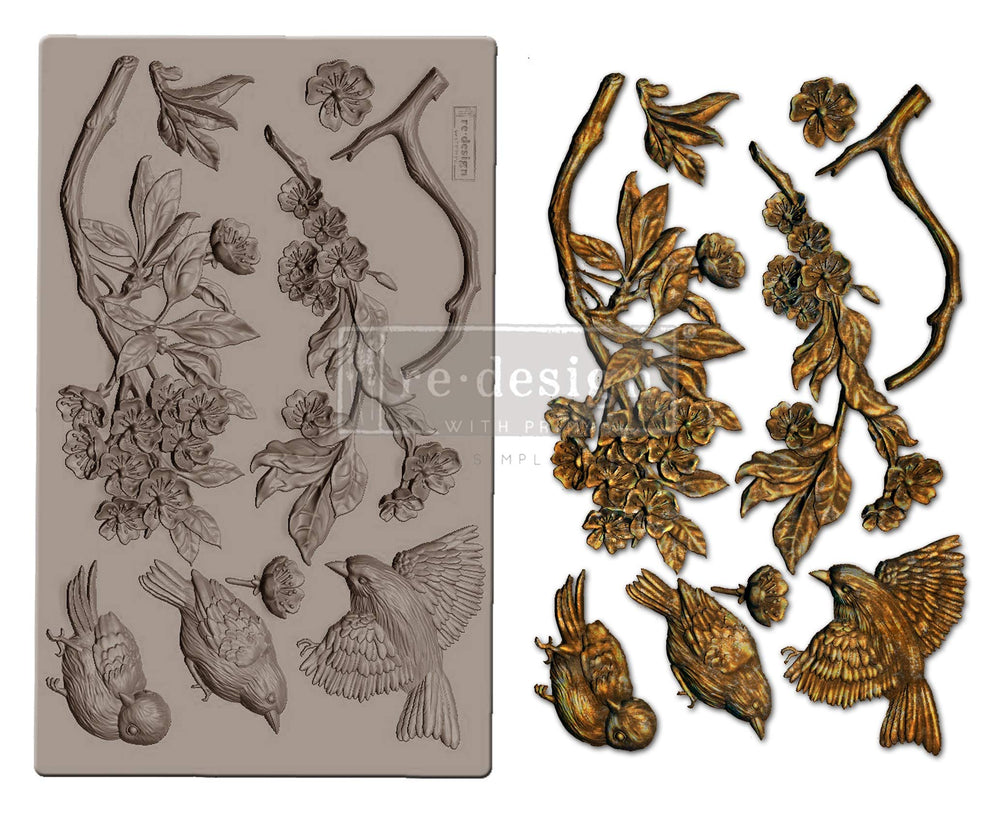 Prima Marketing Redesign Decor Moulds, Aviary 1 Piece