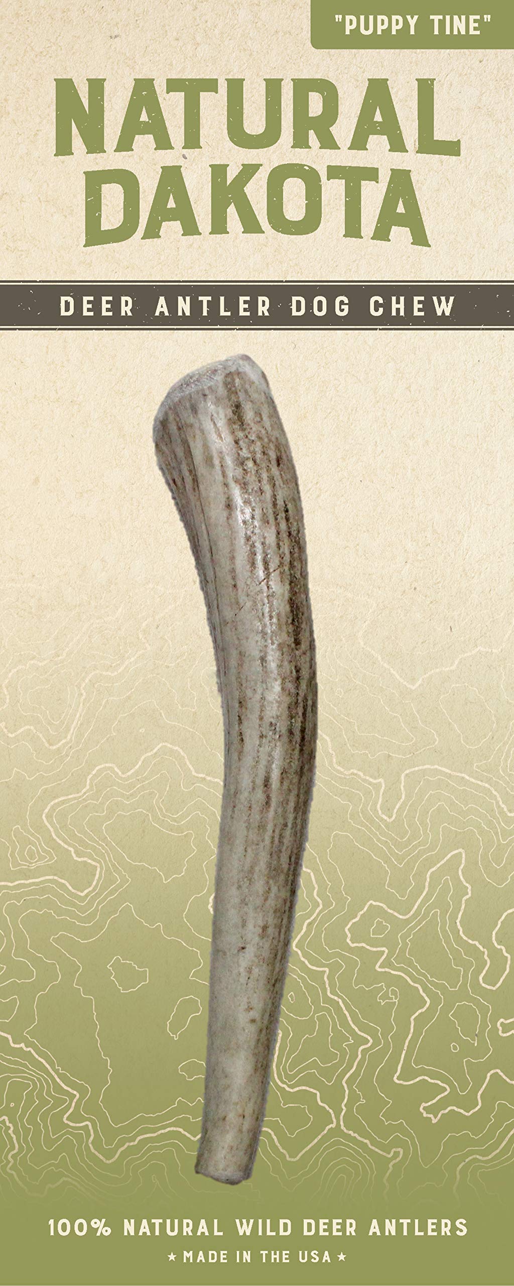 Premium Deer Antler Chew Toys (Medium) Puppy Tine