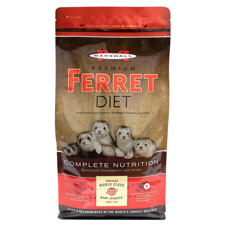 Premium Ferret Diet Dry Food, 4 lbs – Balanced Nutrition for Ferret Health, Supports Digestion, Muscle Maintenance & Energy Levels