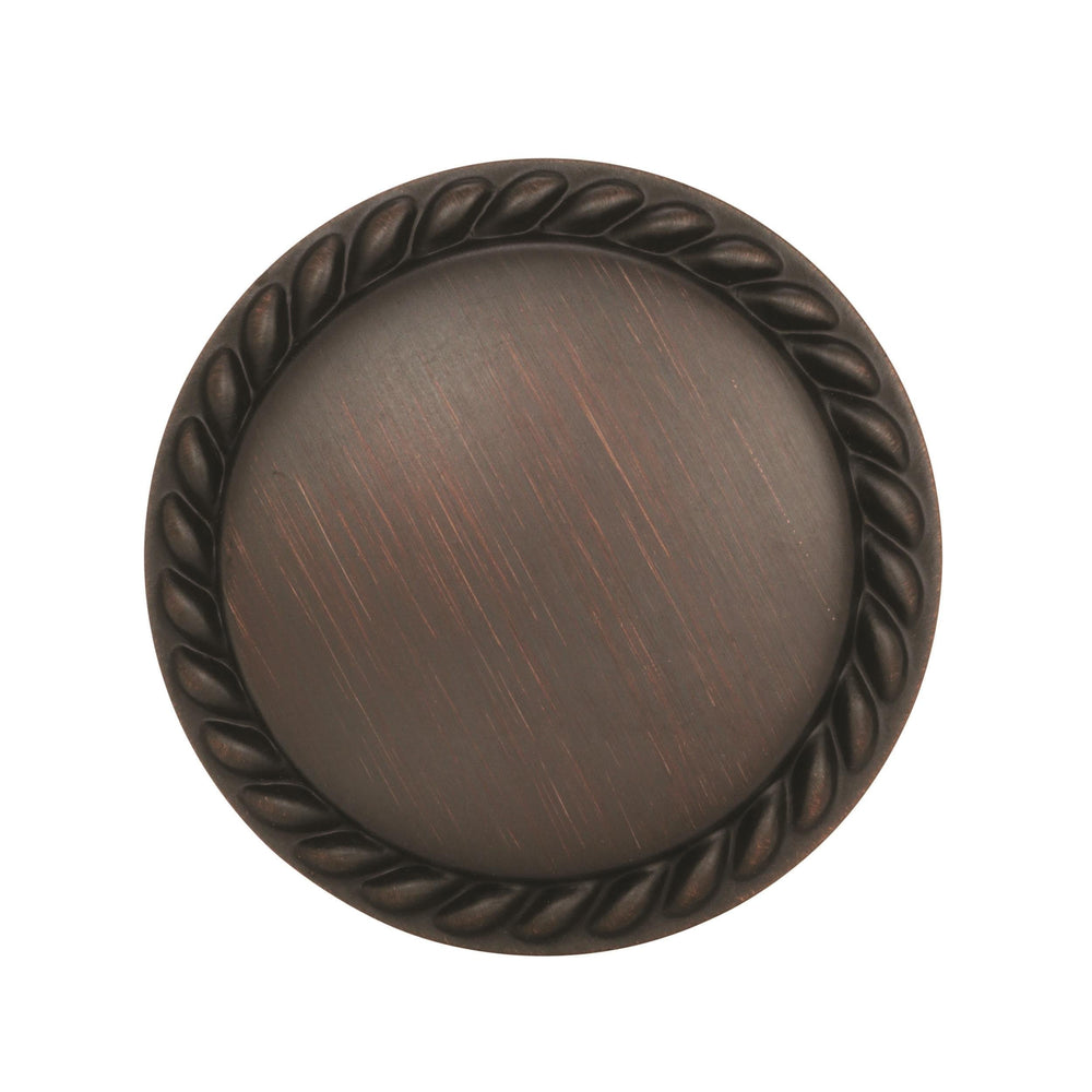 | Cabinet Knob | Oil Rubbed Bronze | 1-3/16 inch (30 mm) Diameter | Everyday Heritage | 1 Pack | Drawer Knob | Cabinet Hardware