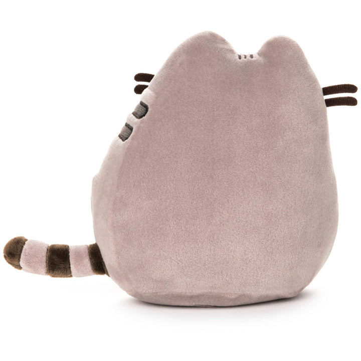 Pusheen The Cat Squisheen Plush, Stuffed Animal Cat for Ages 8 and Up, Gray, 6