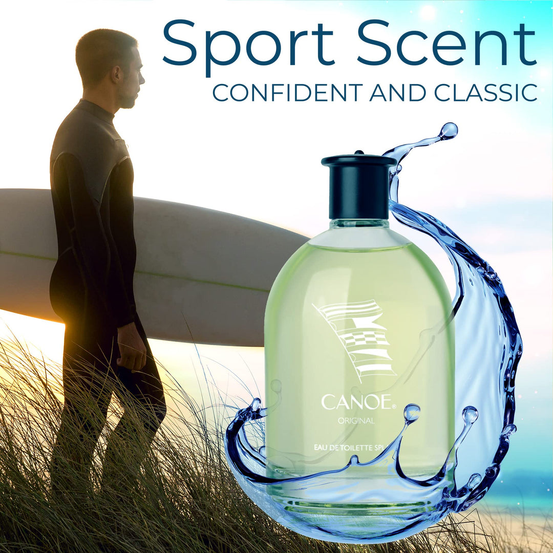 Canoe Eau De Toilette for Men 4 Ounce