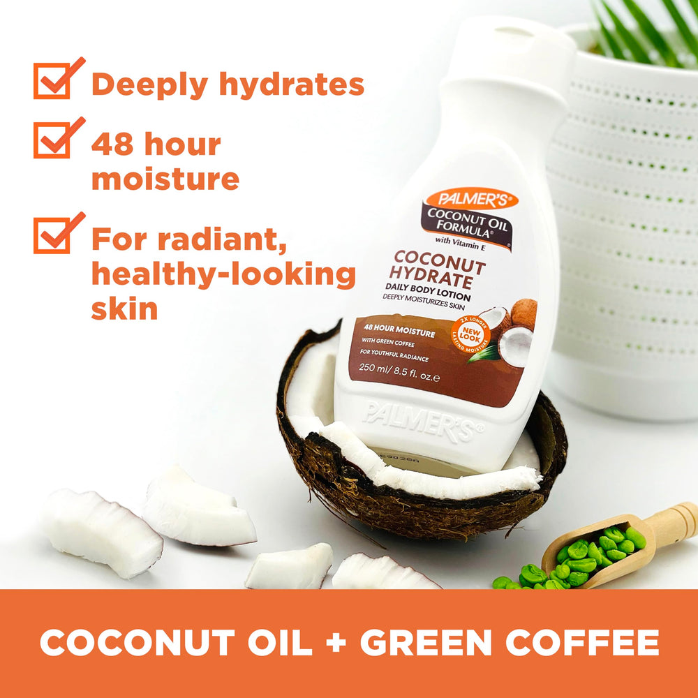 Coconut Oil Body Lotion For Deep Moisturization, Healthy & Radiant Looking Skin - 250ml