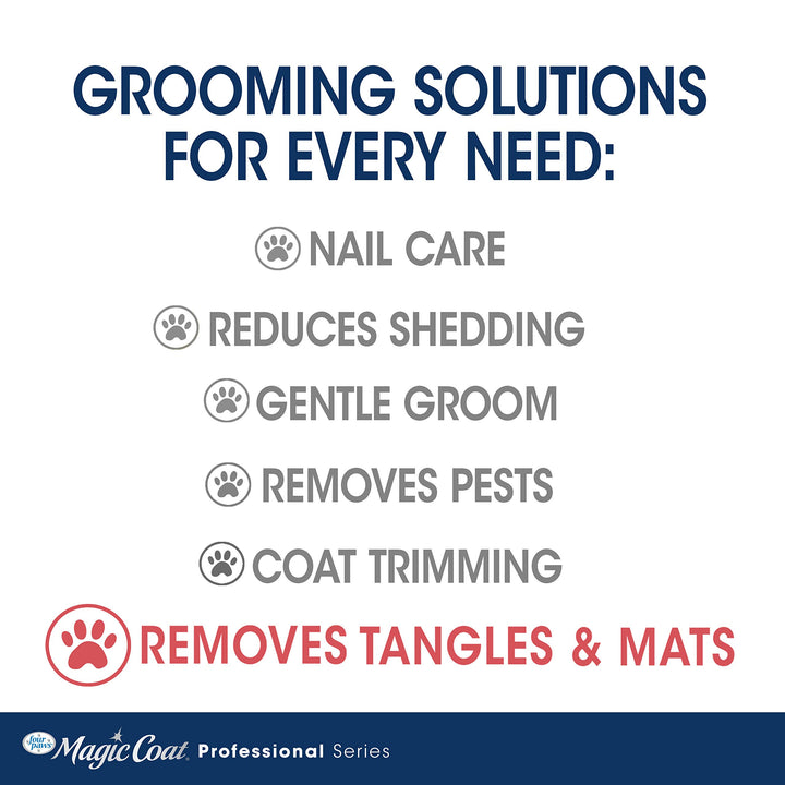 Magic Coat Professional Series Grooming Dematting Comb for Dogs, 1 Count