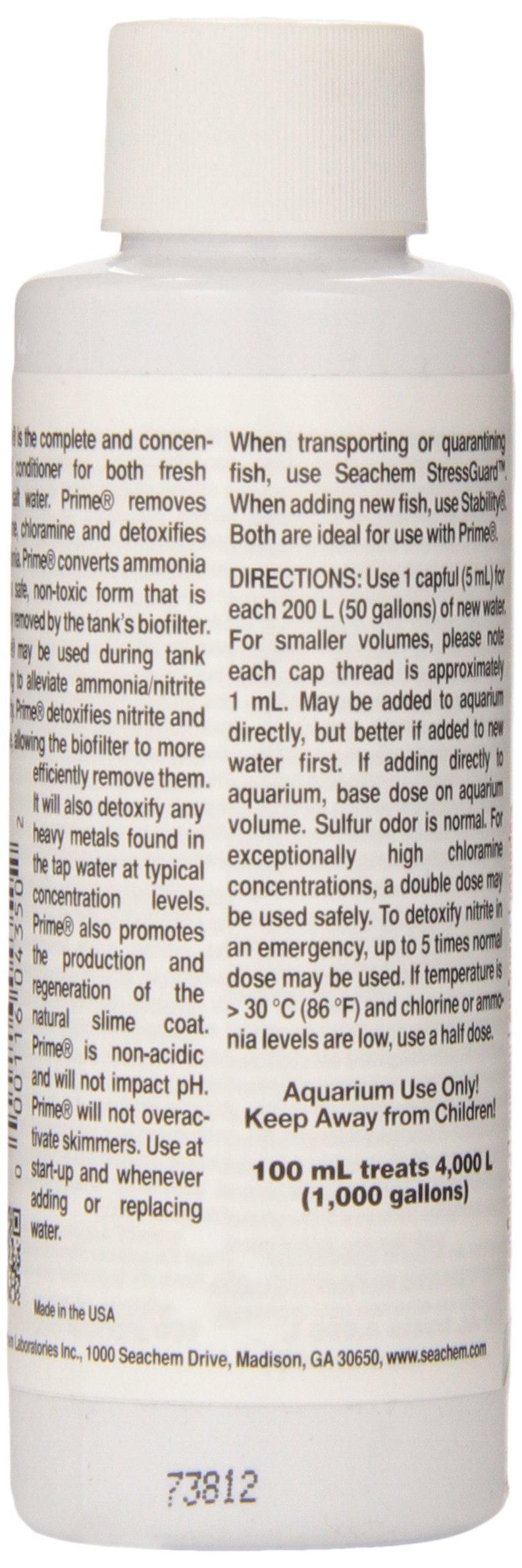 Prime Fresh and Saltwater Conditioner - Chemical Remover and Detoxifier 100 ml