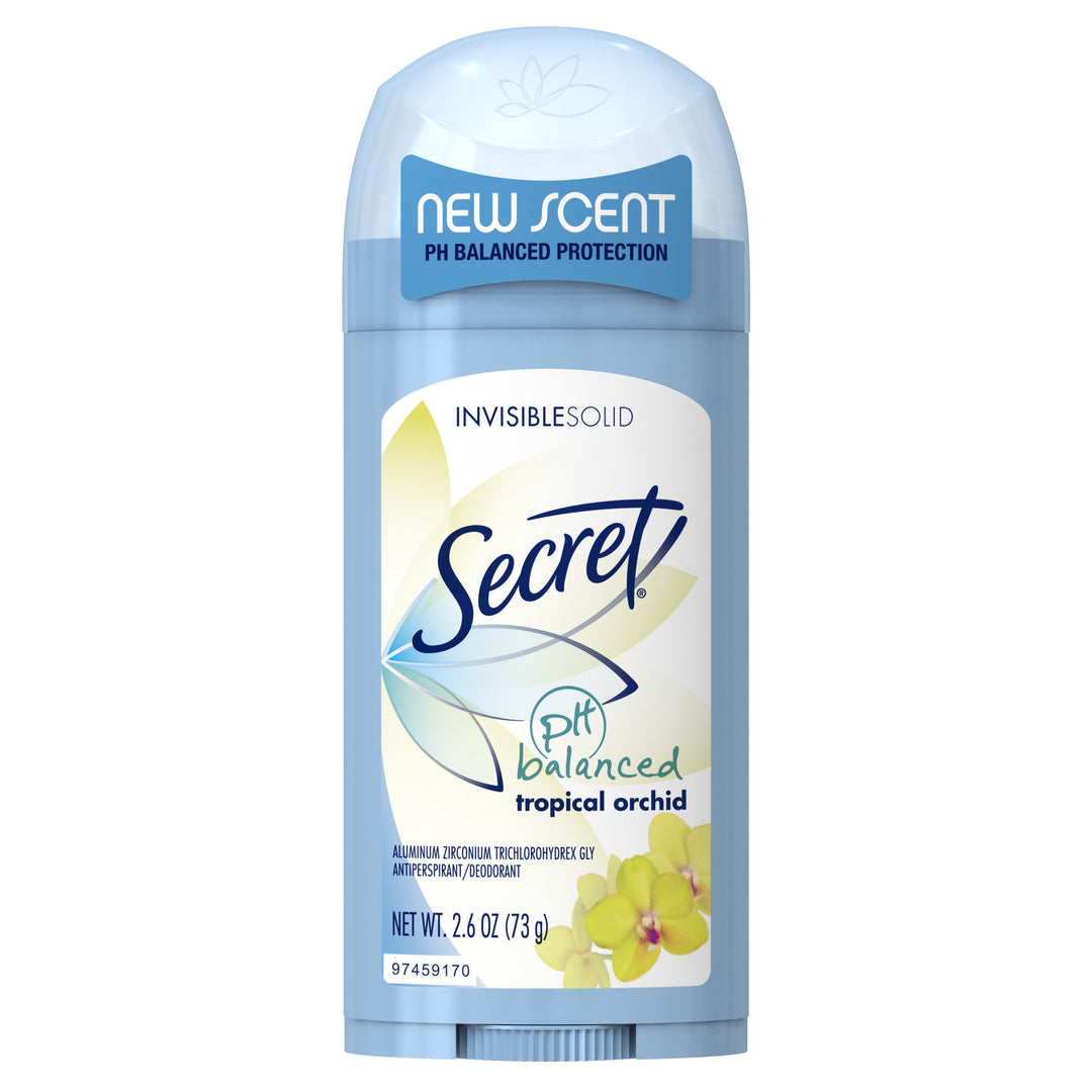 Invisible Solid Tropical Orchid Antiperspirant/Deodorant, 2.6 Ounce