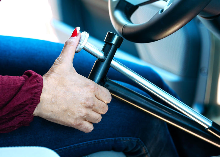 QuicStick Portable Car Hand Controls for Disabled Drivers, Handicap Driver Hand Control, Hand Controlled Car, Portable Hand Controls for Vehicles for Temporary or Permanent Disability