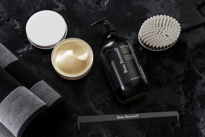 Daily Hydrating Body Wash for Men | A Luxury Daily Body Wash Formulated to Remove Dirt and Oils Without Stripping Away Vital Moisture | Large 16.9 OZ Bottle | Made in USA