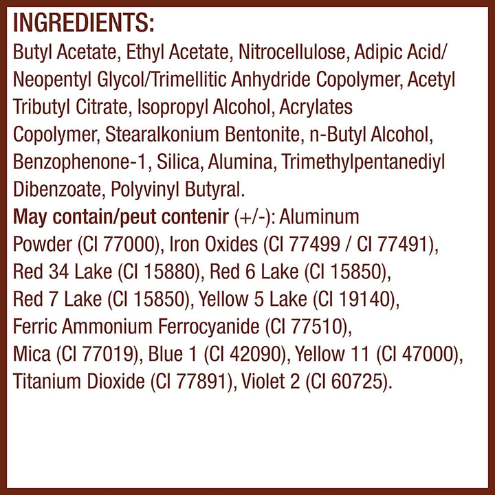 Crimson Clay : Nail Polish, Crimson Clay.33 Ounce