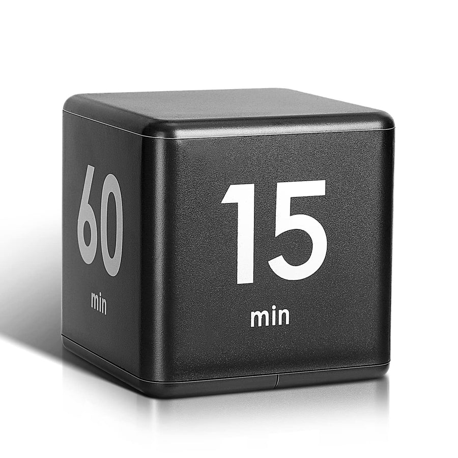 Cube Timers Cube Kitchen Timer Gravity Sensor Flip Timer Cube Countdown Timer 2.6 Inch Kids Timer Square Workout Timer Exercise Timer Game Timer 15-20-30-60 Minutes for Time Management (Blue)