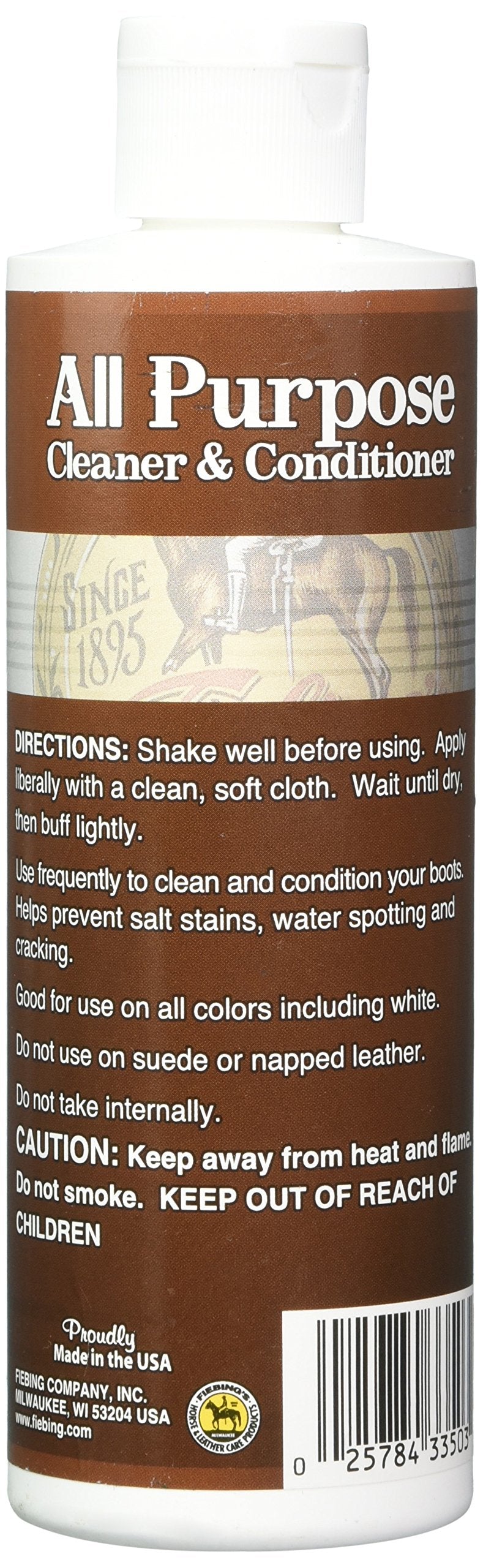 All Purpose Boot Cleaner & Conditioner, 8 oz
