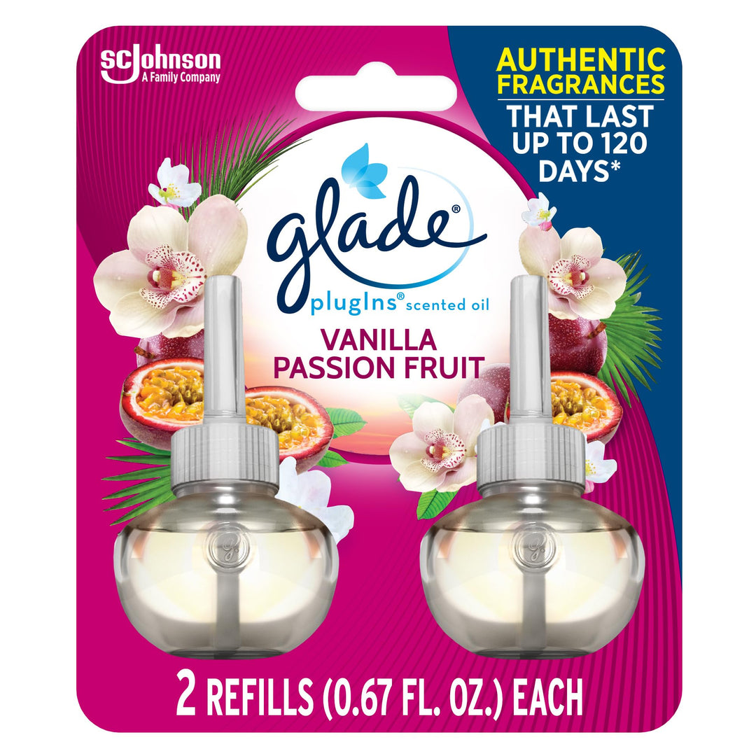 Plugins Scented Oil Air Freshener Refill, Vanilla Passion Fruit, 1.34 Ounce