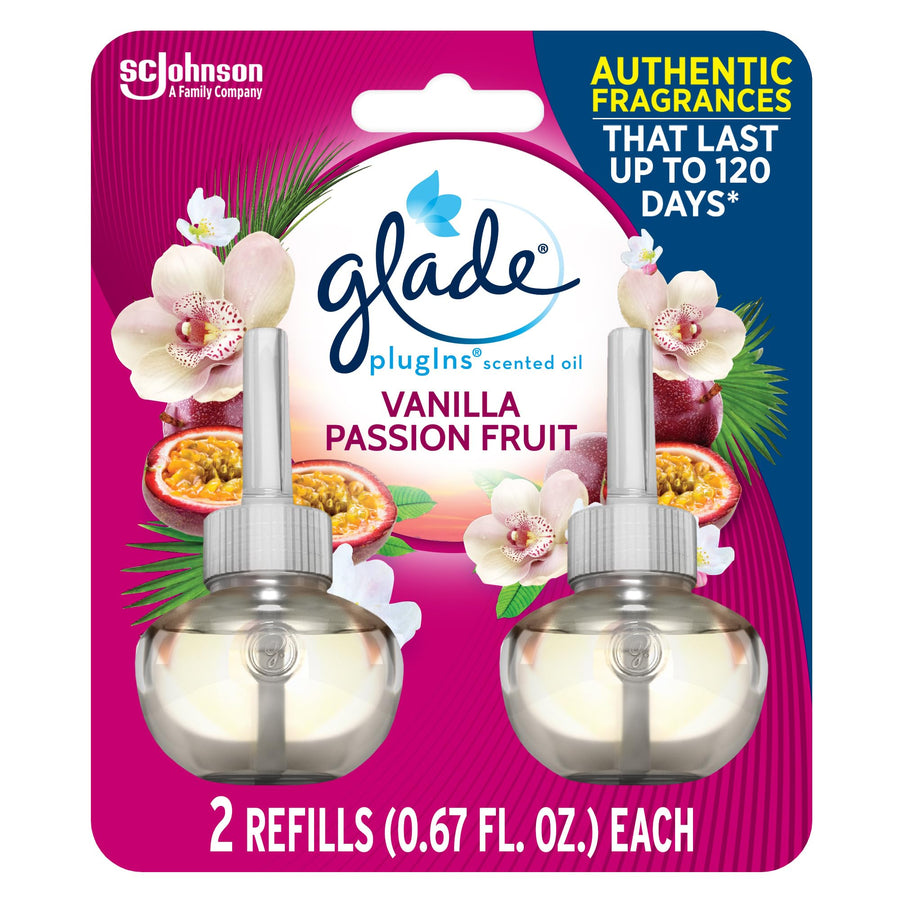 Plugins Scented Oil Air Freshener Refill, Vanilla Passion Fruit, 1.34 Ounce