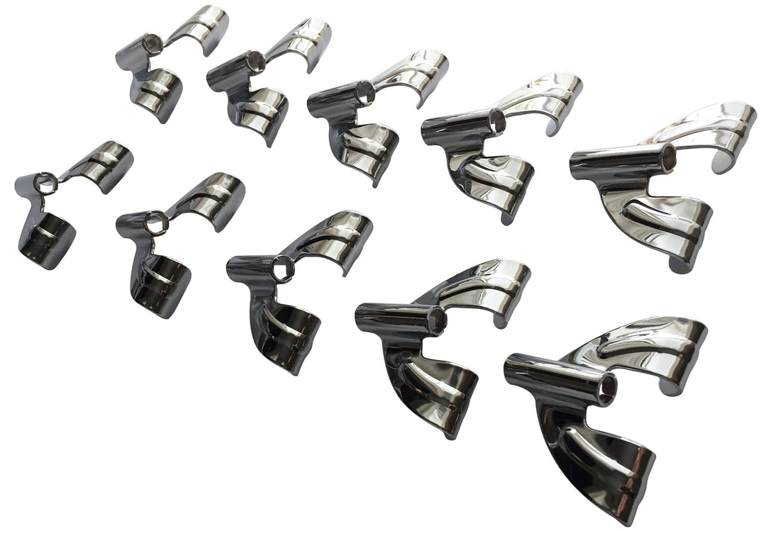 ROSS Percussion Bass Drum Claws (Vintage Butterfly 10 pack)