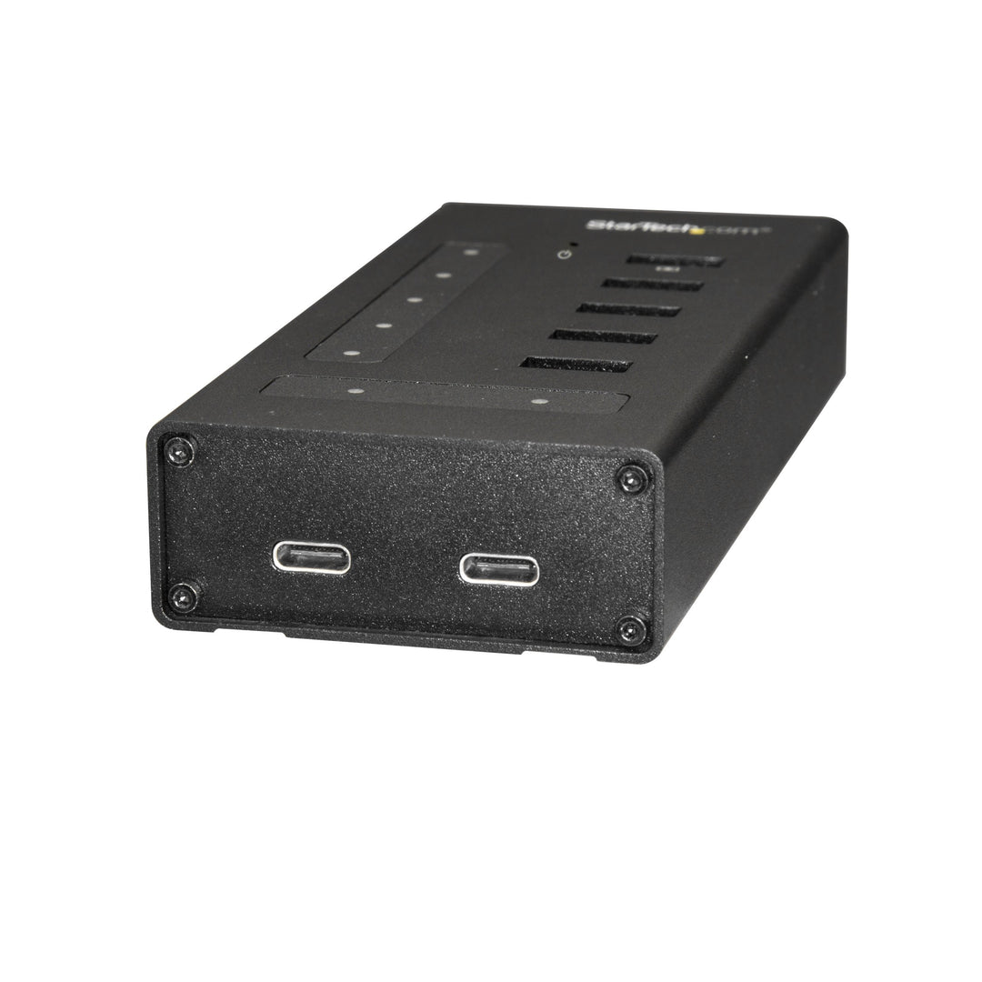 7 Port USB C Hub - USB Type-C to 2x USB-C/5x USB-A - Commercial Metal USB 3.0 - SuperSpeed USB 3.0 (5Gbps) - BC 1.2 Fast Charge - 5 x usb-a, 2 x usb-c (HB30C5A2CST)