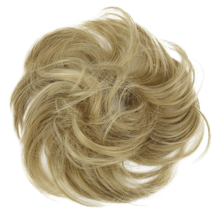 Prettyshop Scrunchie Bun Up Do Hair Piece Hair Ribbon Ponytail Extensions Wavy Curly Or Messy Various Colors (Blonde 25)