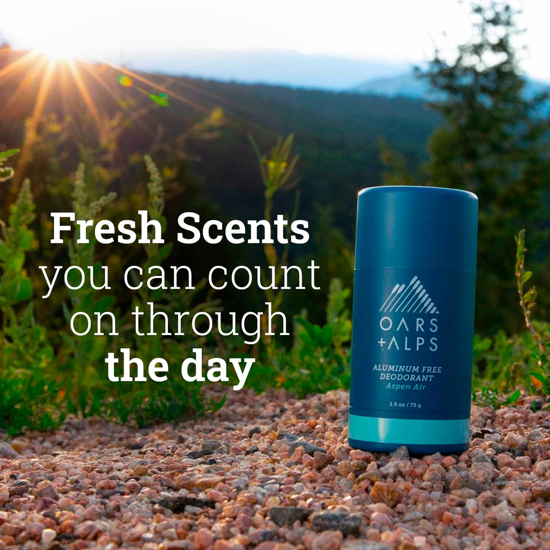 Aluminum Free Deodorant for Men and Women, Dermatologist Tested and Made with Clean Ingredients, Travel Size, Aspen Air, 1 Pack, 2.6 Oz