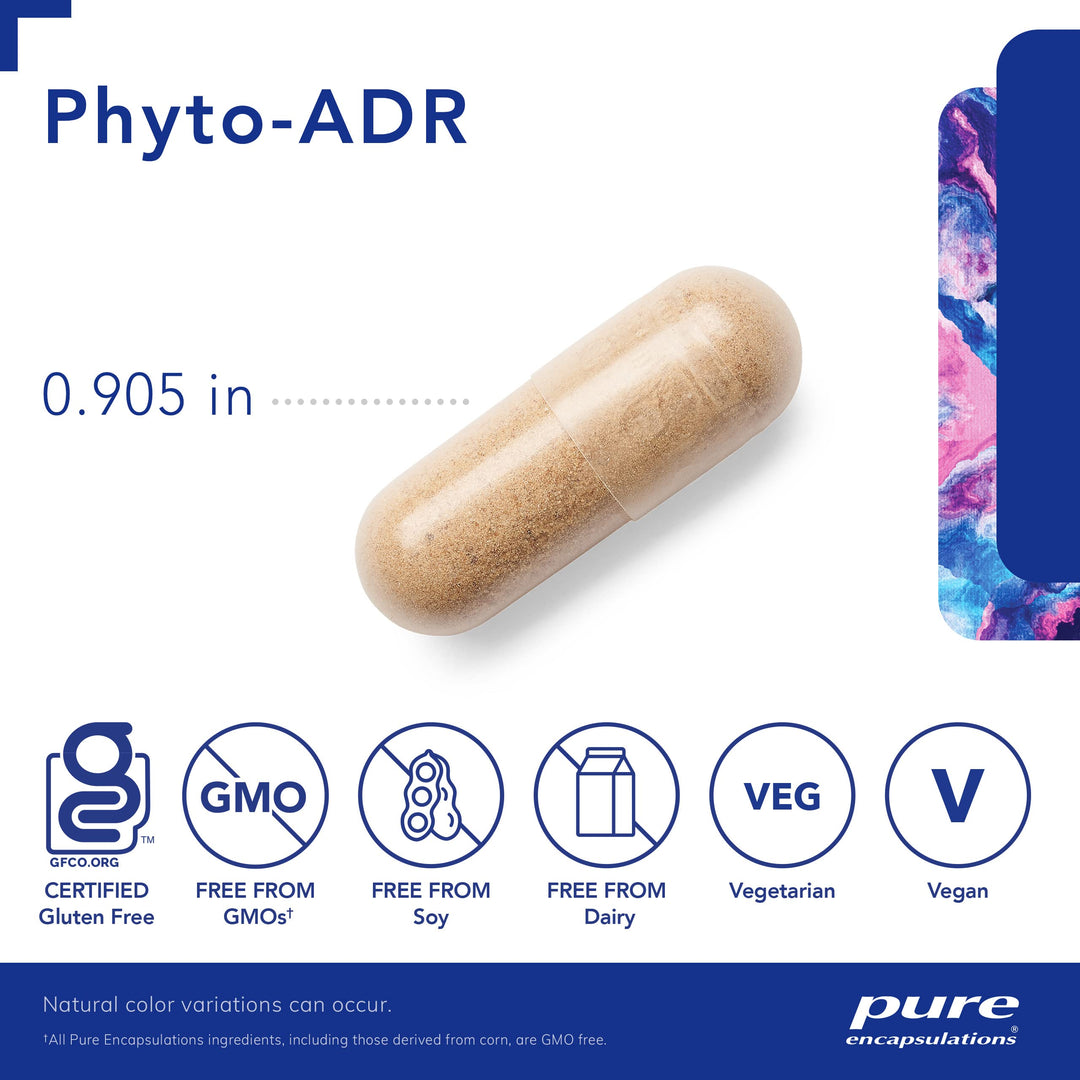 Phyto-ADR | Vegetarian Adrenal Support Formula* | 60 Capsules