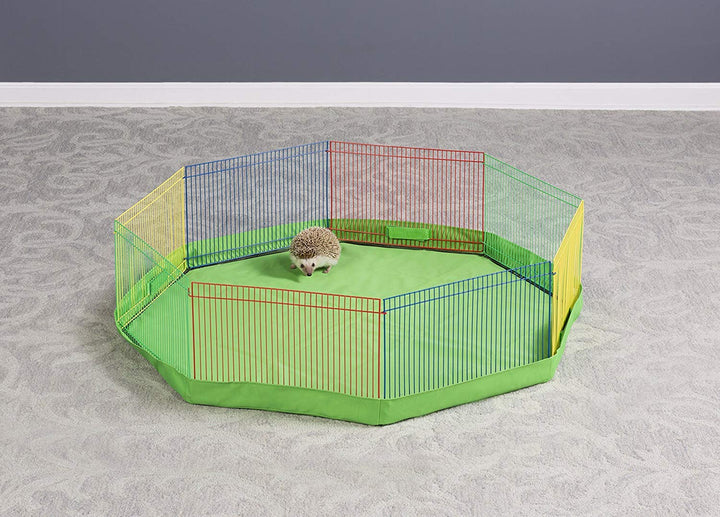 Prevue Pet Products Multi-Color Small Pet Playpen 40090,13x35.87x8.67 inch