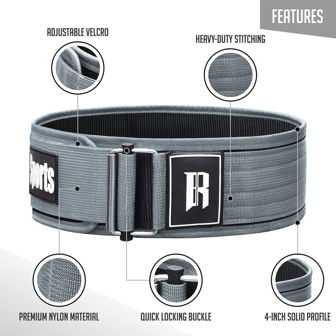 Quick Locking Weight Lifting Belt Lifting Belt Men - Workout Belts For Men - Weight Lift Belt - Women Weight Lifting Belt - Belt For Gym Men Accessories - Deadlifting Belt - Power Lifting Belt For Men