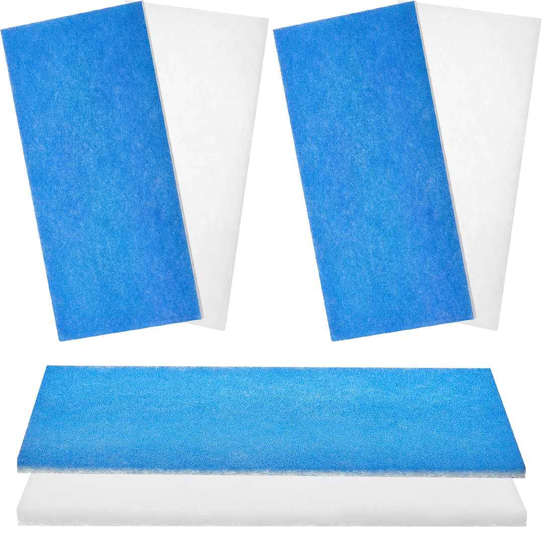 3 Pieces Airbrush Spray Booth Filter Paint Booth Filter Pad Spray Booth Exhaust Filter Fiberglass Booth Replace Filter Compatible with Master, Paasche, Sky Enterprise, Airhobby