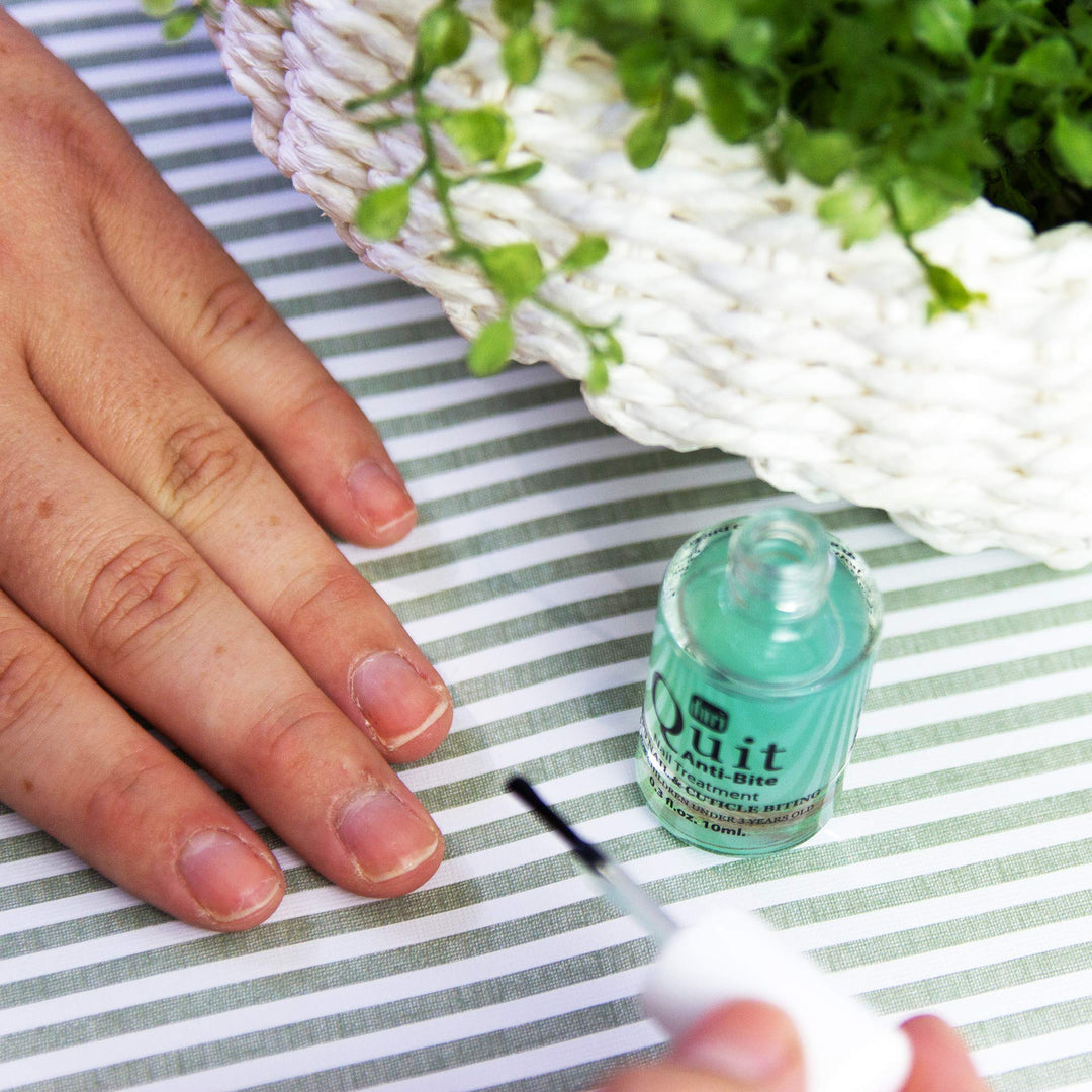 Nail Treatment, Quit Anti Bite, Stops Nail And Cuticle Biting, 0.3 fl.oz. 10 ml.