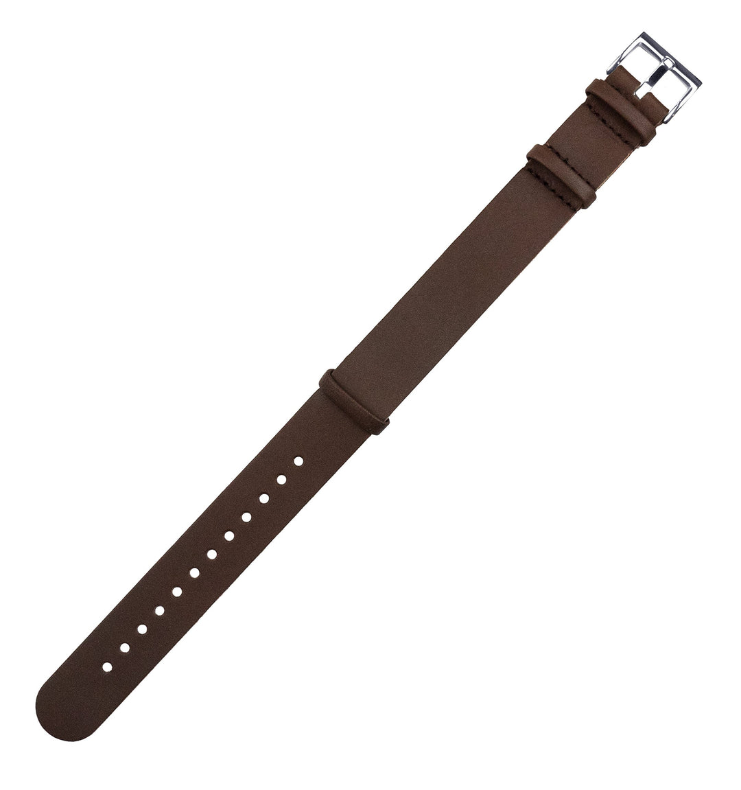 20mm Saddle Brown Standard Length - BARTON Leather NATO® Style Watch Straps