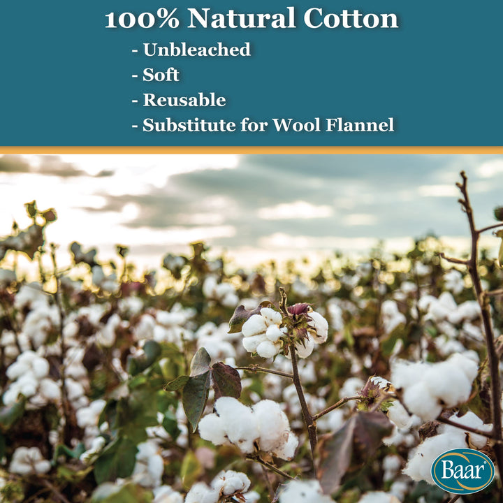 Cotton Flannel Castor Oil Pack