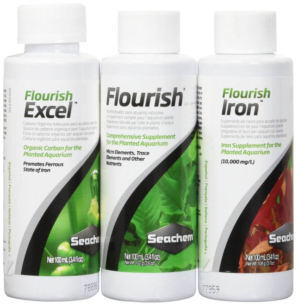 SEACHEM LABORATORIES Plant Pack Fundamentals 100ml 3pk