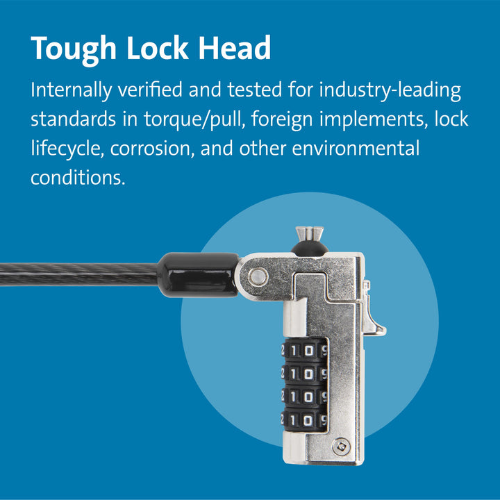 N17 Dell Laptop Computer Lock, Combination Security Locking Cable (K68008WW) Black