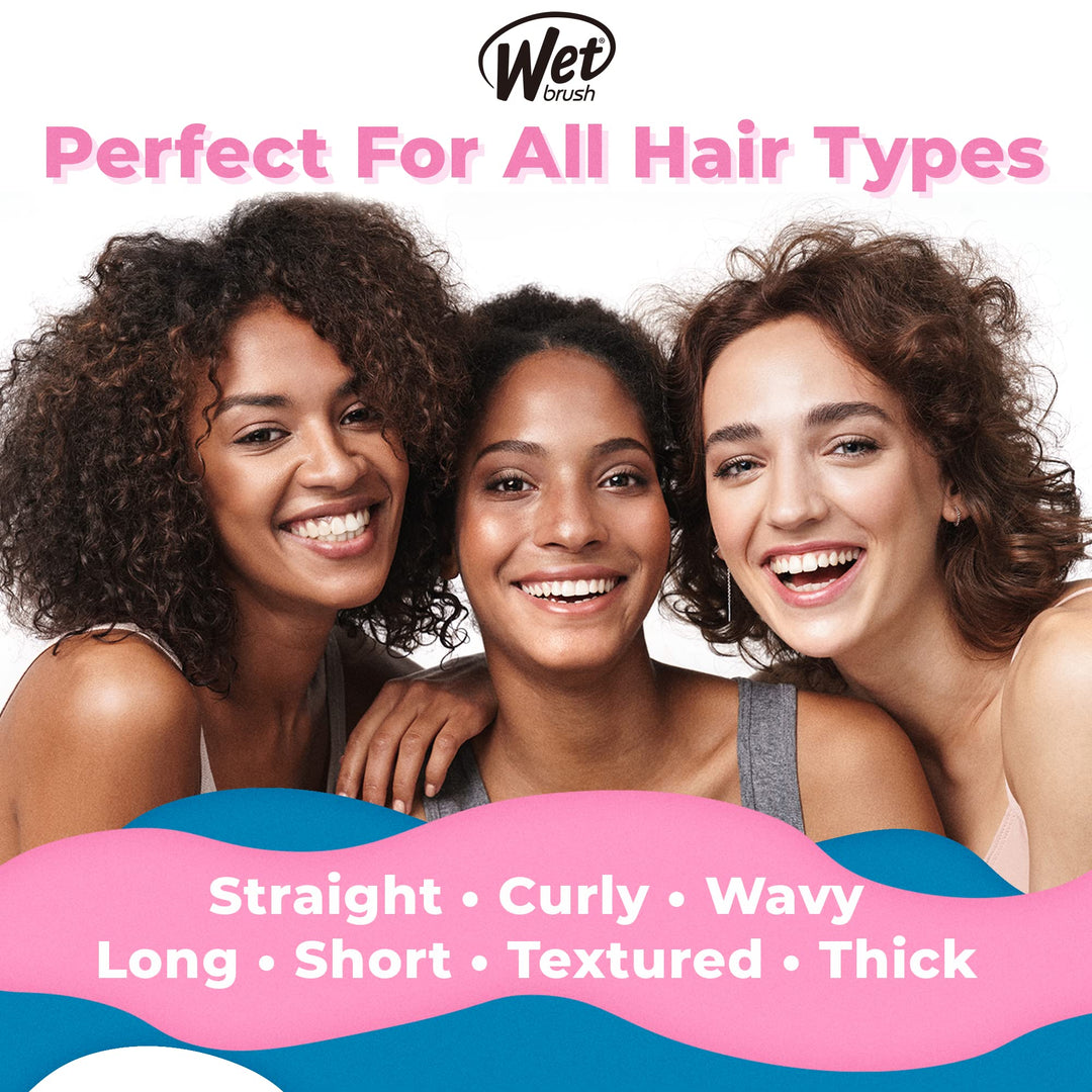 Original Detangler Hair Brush - Supercharged Sand - All Hair Types - Ultra-Soft IntelliFlex Detangler Bristles Glide Through Tangles with Ease - Pain-Free Comb for Men & Women