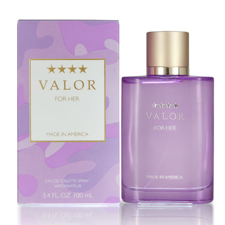 Valor 3.4 oz Eau De Toilette Spray for Women