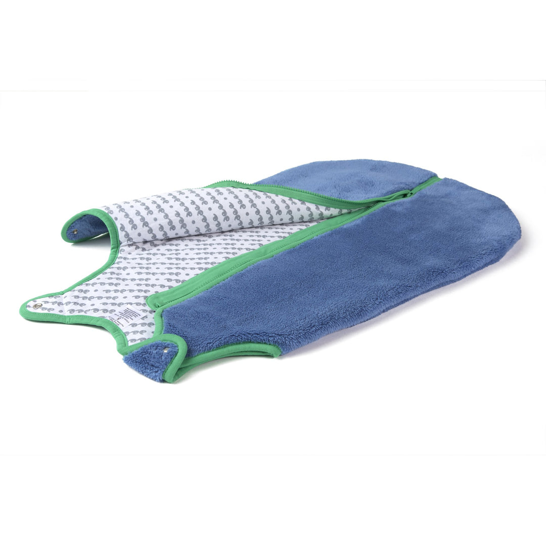 Sleep Nest Teddy Baby Sleeping Bag, Fuzzy Dino, Medium (6-18 Months)