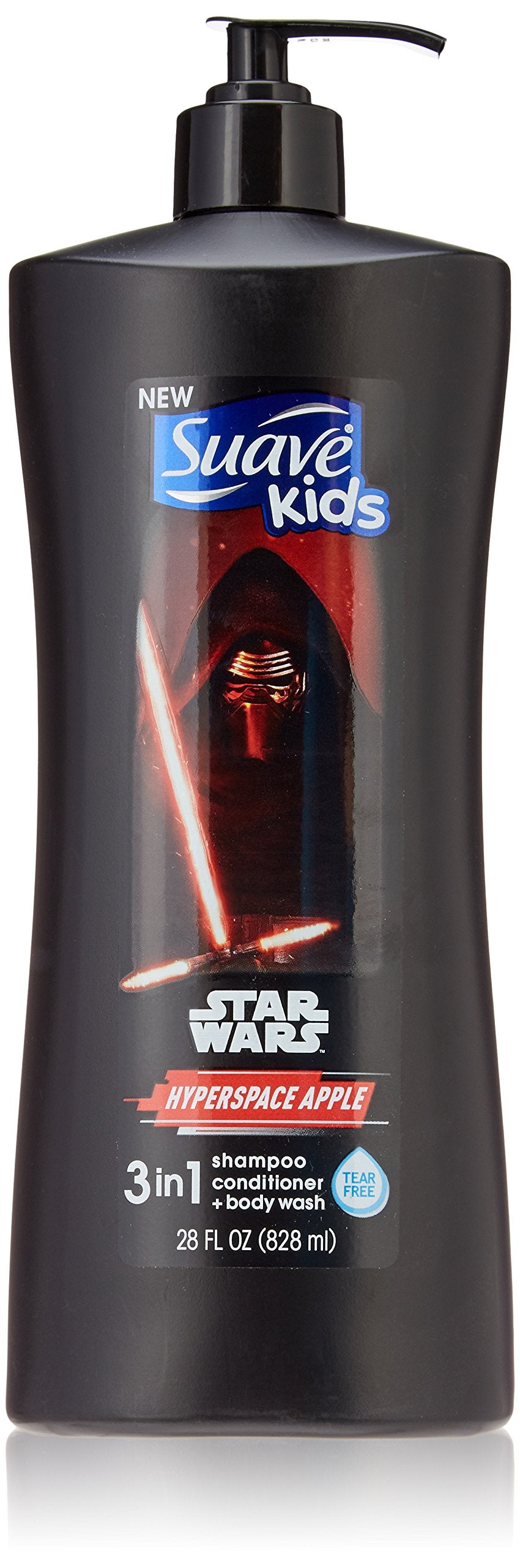 Kids 3 In 1: Shampoo + Conditioner+ Body Wash Star Wars Kylo Ren Hyperspace Apple, 28 Ounce