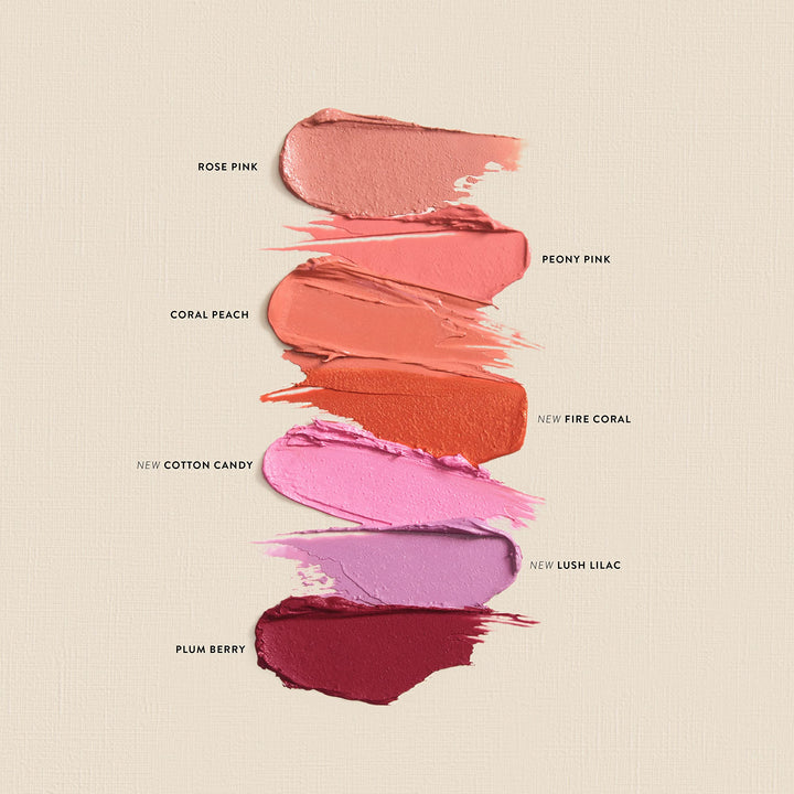 2-in-1 Creme Cheek Blush + Lip Color | EWG Verified, Vegan + Cruelty Free | Peony Pink, .1 oz