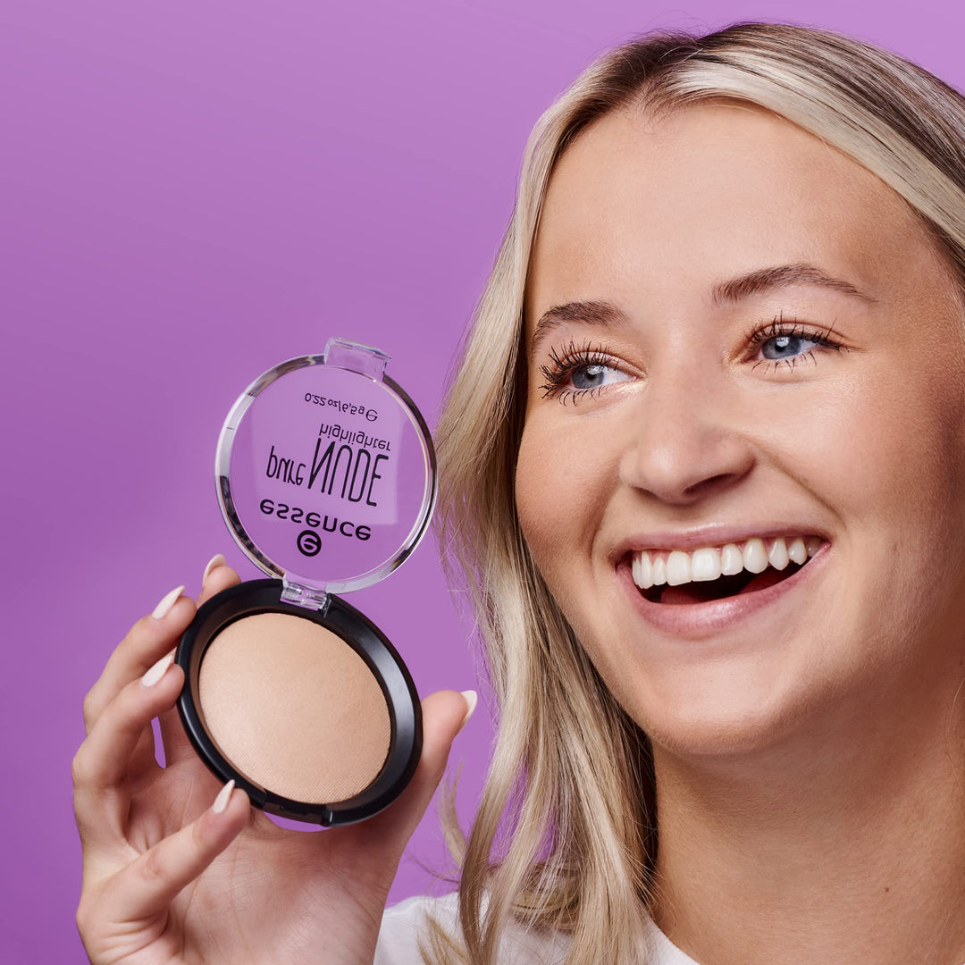 | Pure NUDE Highlighter, 10 Be My Highlight | Natural and Subtle Glow | Vegan & Cruelty Free | - Beige