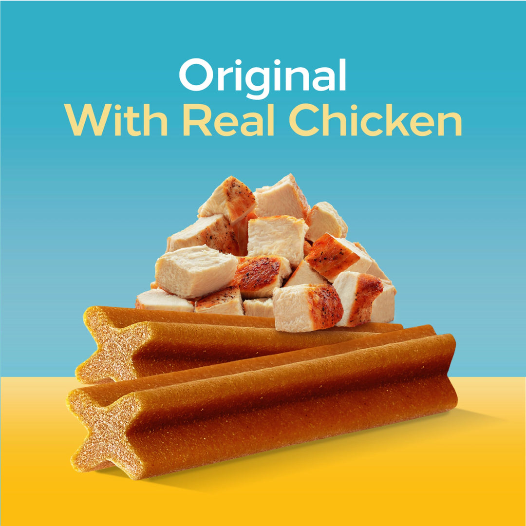 Dentastix Small & Medium Breed Dog Treats, Original With Real Chicken, 21.1 oz. Bag (45 Treats)