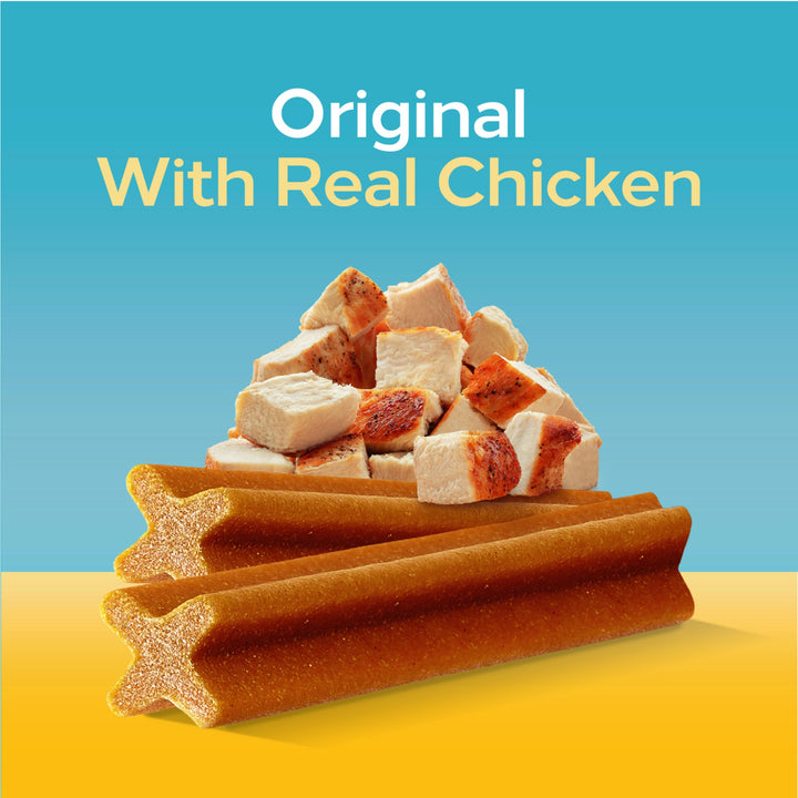 Dentastix Small & Medium Breed Dog Treats, Original With Real Chicken, 21.1 oz. Bag (45 Treats)