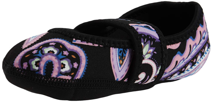 Betsy Lou Indoor Womens Shoes Slipper, Paisley, Medium 2 Count