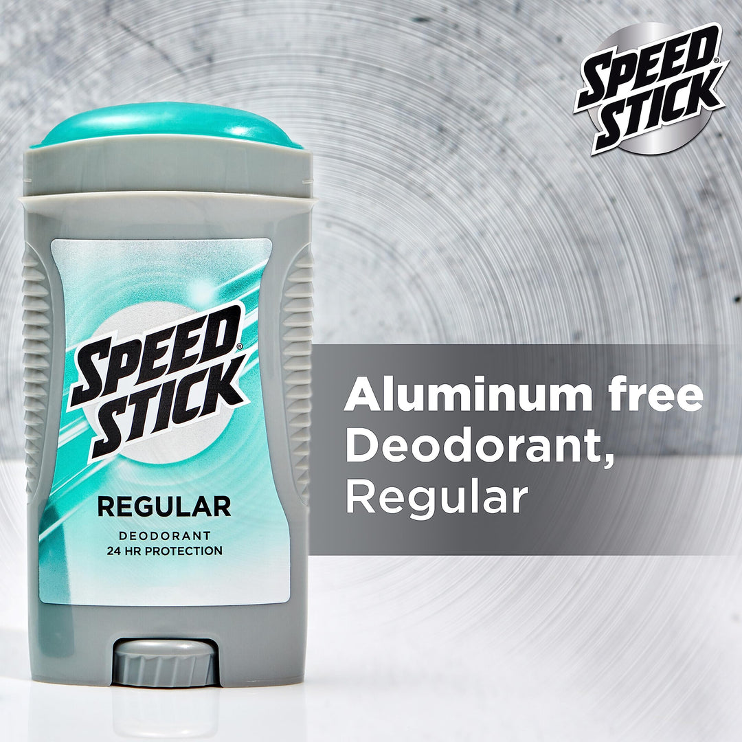 Deodorant for Men, Aluminum Free, Regular - 3 Ounce (4 Pack)