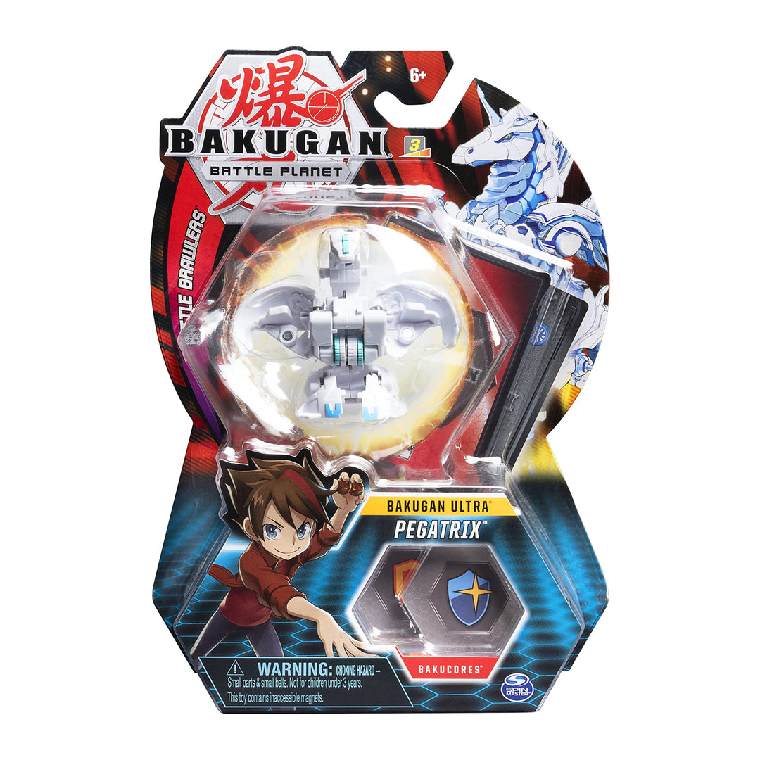 Ultra, Pegatrix, 3-inch Collectible Action Figure and Trading Card, for Ages 6 and Up