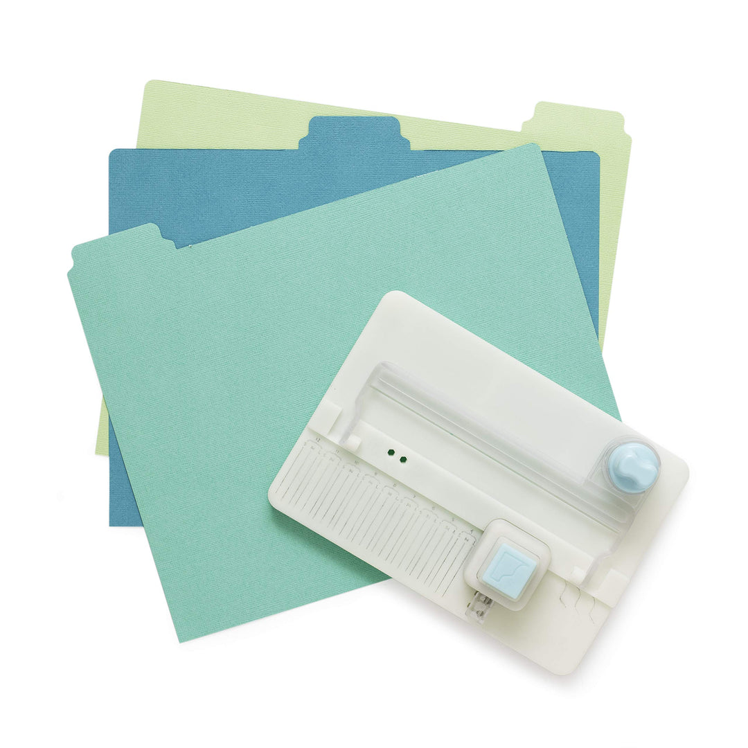 , Tab Punch Board, Arts and Crafts and Scrapbooking Tool, Create Custom Tabs, Labels, Folders, Planner Dividers and More