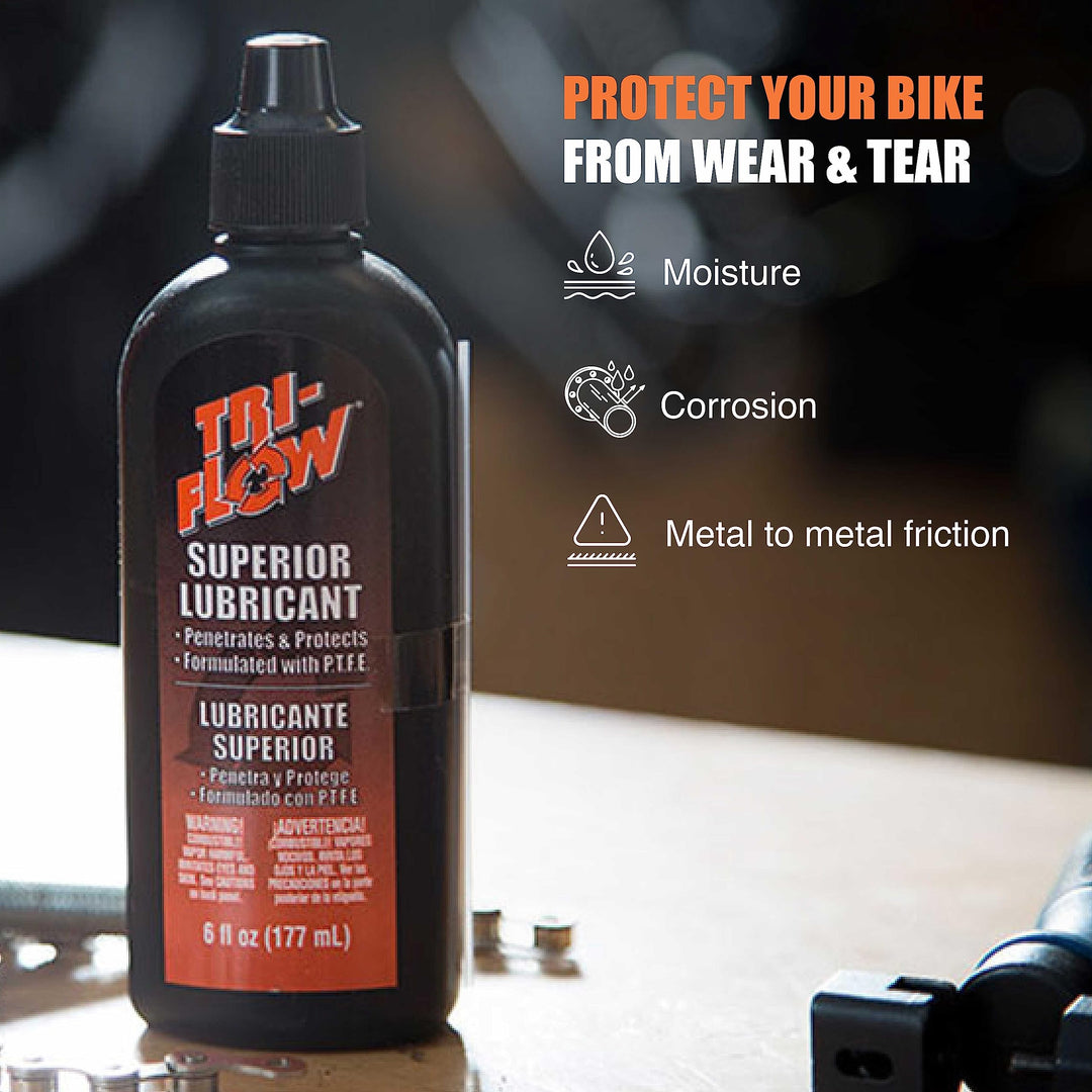 TF21010 Superior Lubricant with Drip Bottle- 2 oz , Black/Red